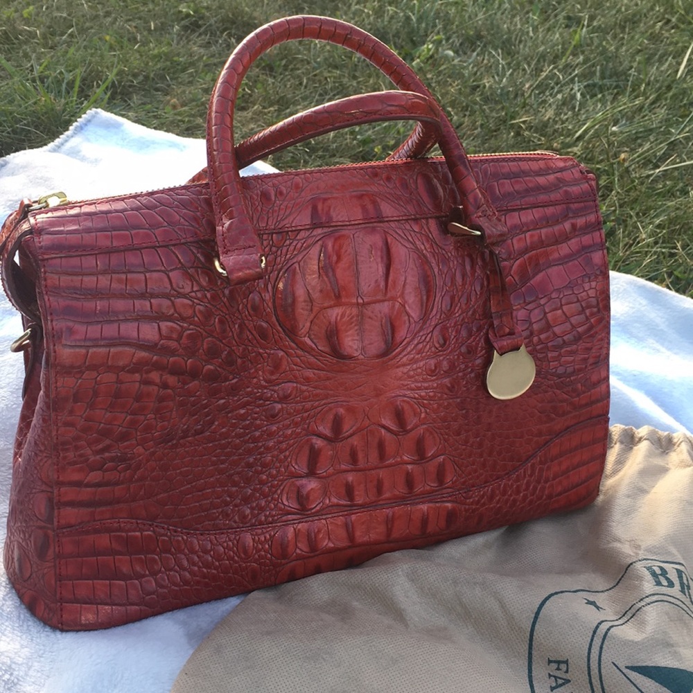 Brahmin Red Handbag